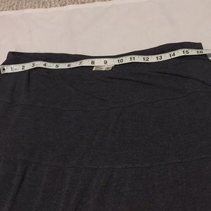 Sophie Max Skirts - Knit gray ruffle layer skirt Sophie Max Skirts - Knit gray ruffle layer skirt